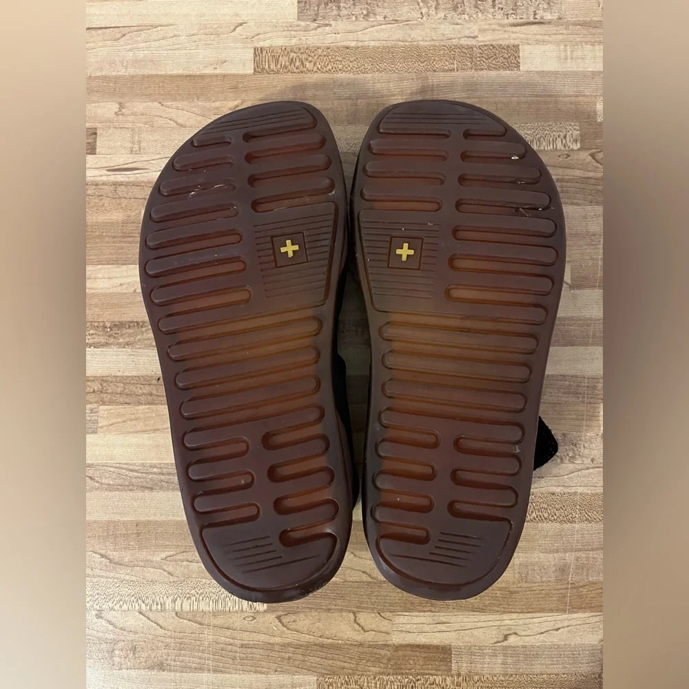 Dr Martens brown leather fisherman criss cross adj. straps sandals sz 12